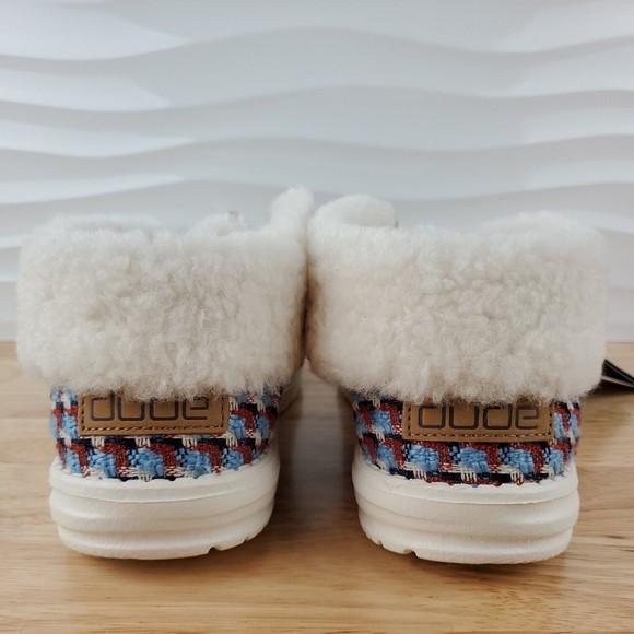 Hey Dude Britt Womens Brown Nut Corduroy Flip Cuff Slip On Booties Shoes - Picture 11 of 16